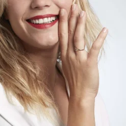 Bague Or Jaune Daegan Oxydes De Zirconium-Histoire d'Or