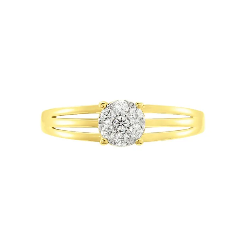 Bague Or Jaune Isadore Diamants-ADG Hot