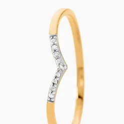 Bague Or Jaune Kaitlynn Diamant-Histoire d'Or Discount