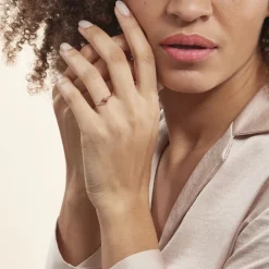 Bague Or Jaune Karmele Rubis-Histoire d'Or