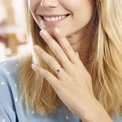 Bague Or Jaune Karmele Saphir-Histoire d'Or Hot