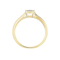 Bague Or Jaune Multi Pierres Diamants-Histoire d'Or