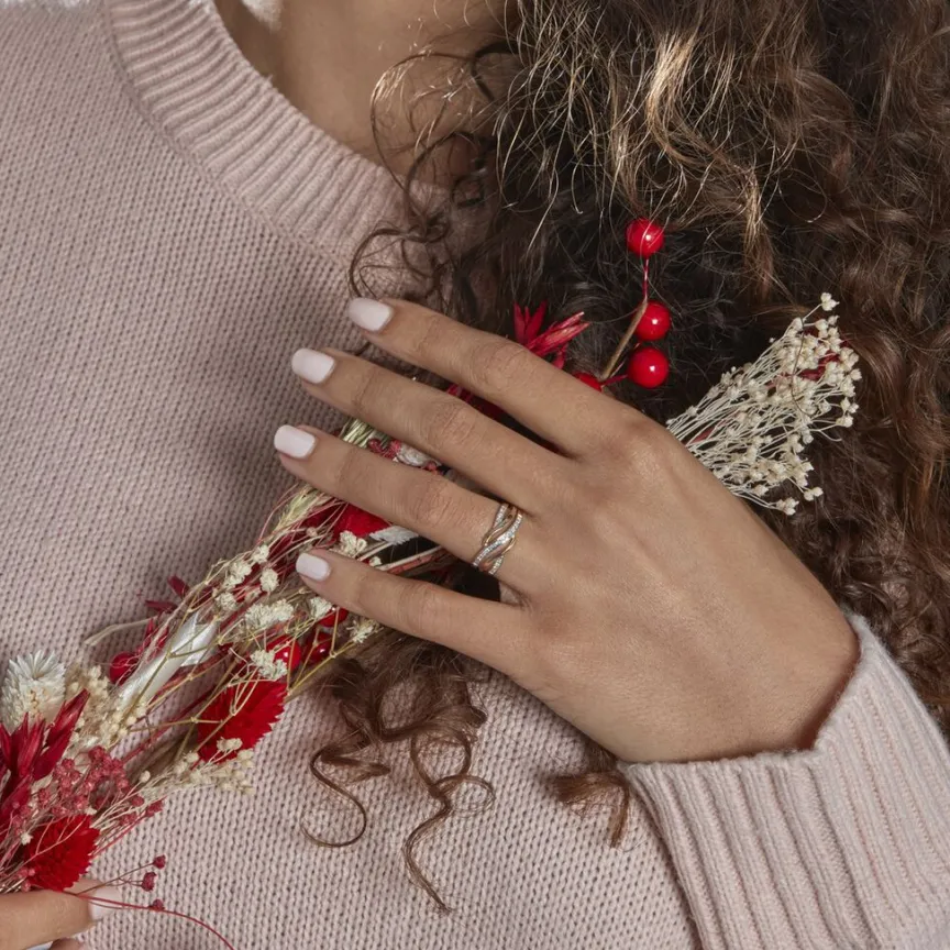 Bague Or Jaune Rodhia Diamants-Histoire d'Or