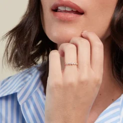 Bague Or Jaune Sunday Oxyde De Zirconium-Histoire d'Or Sale