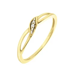Bague Or Jaune Unora Diamants-Histoire d'Or Hot