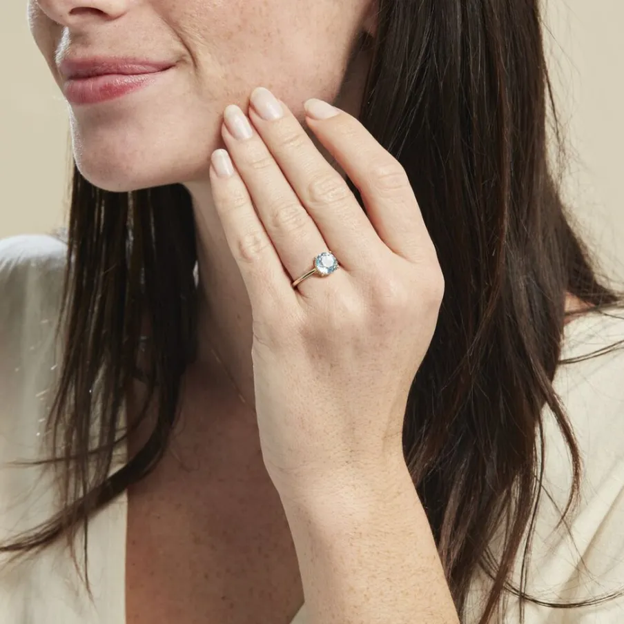 Histoire d'Or Bague Or Jaune Wilfreda Topaze