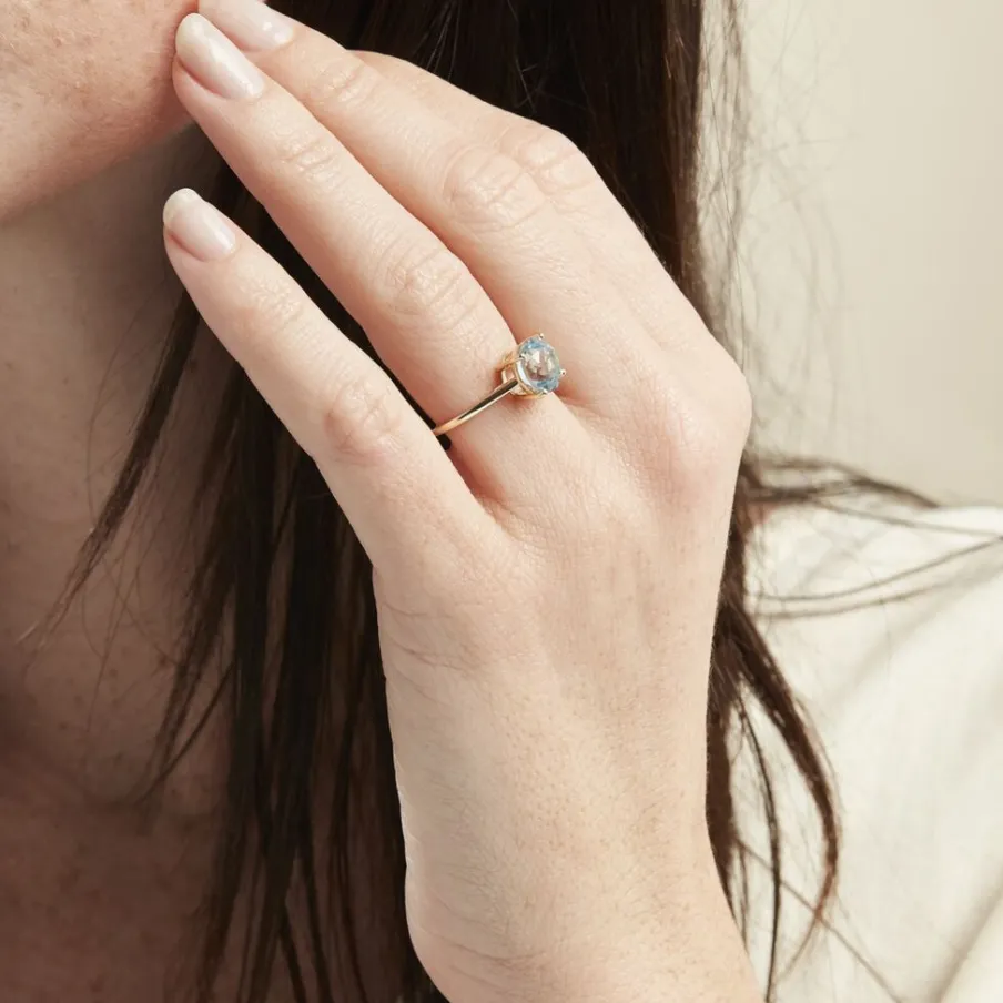 Histoire d'Or Bague Or Jaune Wilfreda Topaze