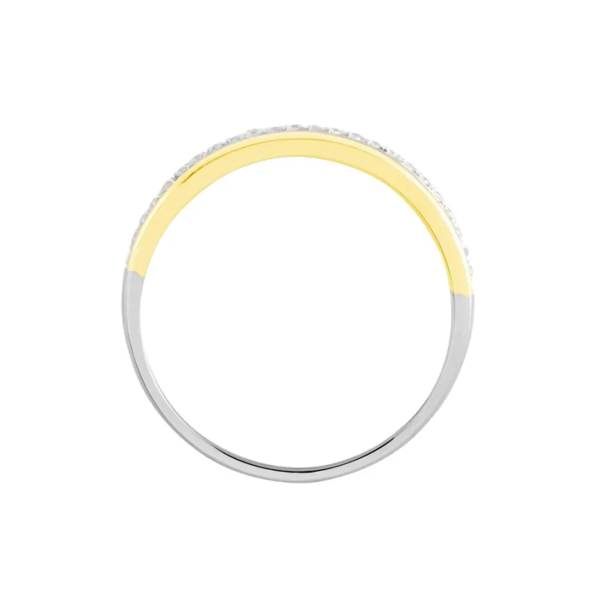 Bague Or Tricolore Vanadis Diamants-Histoire d'Or Sale