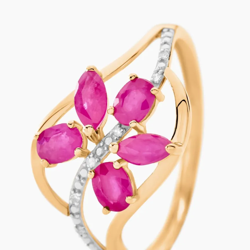 Bague Orchidee Diamant-Histoire d'Or Hot