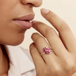 Bague Orchidee Diamant-Histoire d'Or Hot