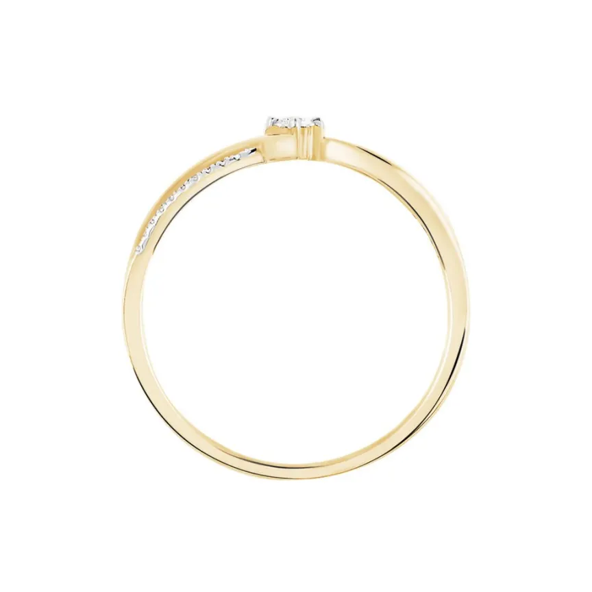Bague Orianna Or Jaune Diamant-Histoire d'Or Best