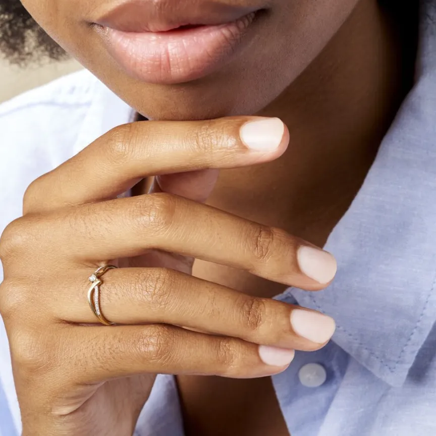 Bague Orianna Or Jaune Diamant-Histoire d'Or Best
