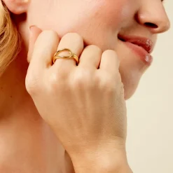 Bague Origin Acier Jaune-Histoire d'Or Online