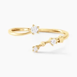 Bague Orion Or Jaune Oxyde De Zirconium-Histoire d'Or Outlet