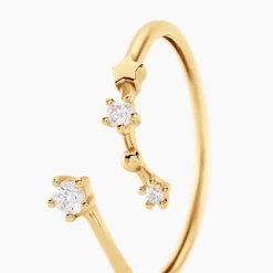 Bague Orion Or Jaune Oxyde De Zirconium-Histoire d'Or Outlet