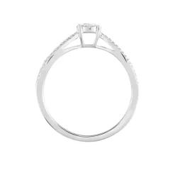 Bague Orphee Or Blanc Diamant-Histoire d'Or