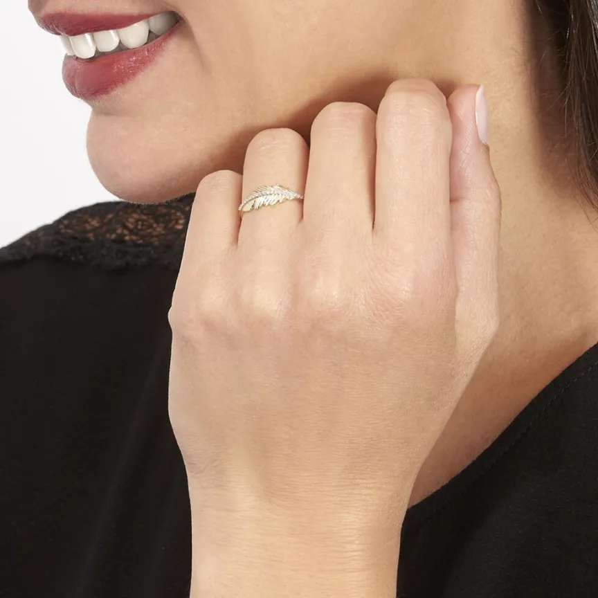 Bague Paola Or Jaune Diamant-Histoire d'Or