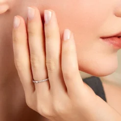 Bague Paoline Argent Blanc Oxyde De Zirconium-Histoire d'Or Best