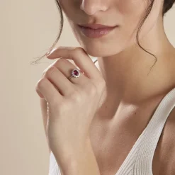 Bague Perez Argent Blanc Oxyde De Zirconium-Histoire d'Or