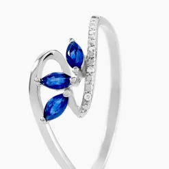 Histoire d'Or Bague Petale Et Diamant