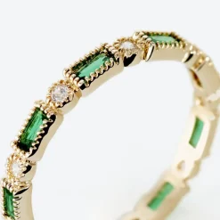 Bague Plaqué Or Etna Oxyde De Zirconium-Histoire d'Or New