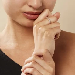 Bague Plaqué Or Gallez Oxydes De Zirconium-Histoire d'Or