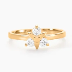 Bague Plaqué Or Jacinth Oxyde De Zirconium-Histoire d'Or Sale