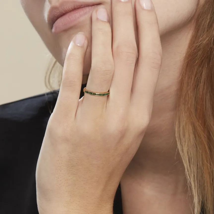 Bague Plaqué Or Jai Oxyde De Zirconium-Histoire d'Or Outlet