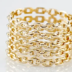 Bague Plaqué Or Jaune Atila-Histoire d'Or Sale