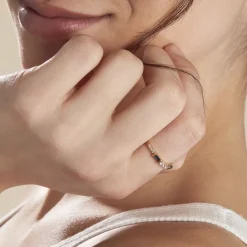 Bague Plaqué Or Jaune Calvin Oxyde De Zirconium-Histoire d'Or Online