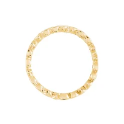 Bague Plaqué Or Jaune Ethem Anneau Pierres Multicolores-Histoire d'Or Best