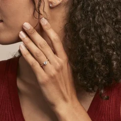 Histoire d'Or Bague Plaqué Or Kurt Oxydes De Zirconium