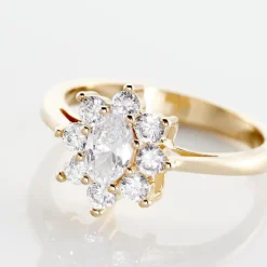 Bague Plaqué Or Mahats Oxyde De Zirconium-Histoire d'Or Discount