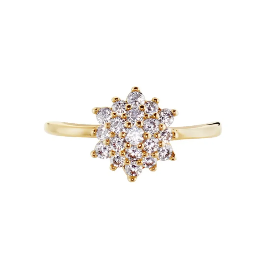 Bague Plaqué Or Sadoth Oxyde De Zirconium-Histoire d'Or New