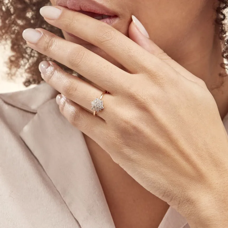 Bague Plaqué Or Sadoth Oxyde De Zirconium-Histoire d'Or New