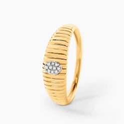 Bague Precious Line Or Jaune Diamant-Histoire d'Or Clearance