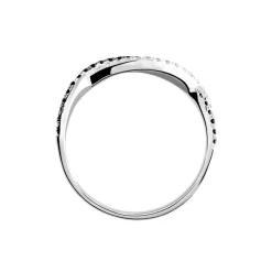 Bague Prudentia Argent Blanc Oxyde De Zirconium-Histoire d'Or Online