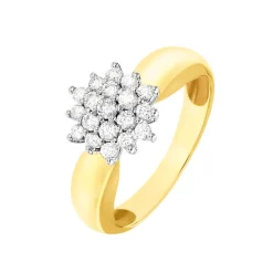 Bague Rasha Or Jaune Diamant-Histoire d'Or New