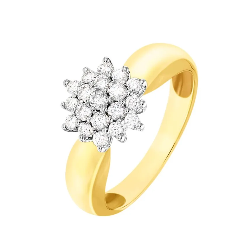 Bague Rasha Or Jaune Diamant-Histoire d'Or New