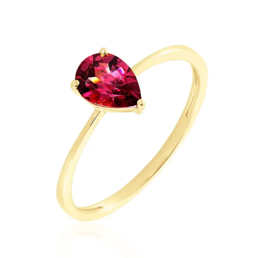 Bague Rhodolite Fever Or Jaune Rhodolite-Histoire d'Or Best