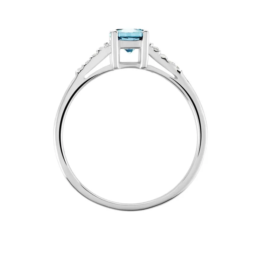 Bague Rio Argent Blanc Oxyde De Zirconium-Histoire d'Or Hot
