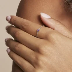 Histoire d'Or Bague Rio Argent Blanc Oxyde De Zirconium