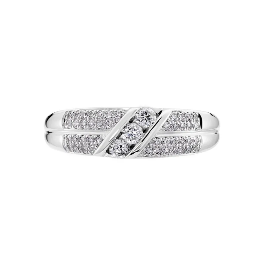 Bague Rosaleen Blanc Diamant Blanc Diamant-Histoire d'Or Discount