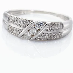 Bague Rosaleen Blanc Diamant Blanc Diamant-Histoire d'Or Discount