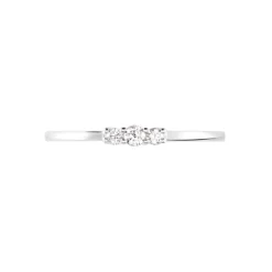 Bague Sabine Or Blanc Diamant-Histoire d'Or Discount