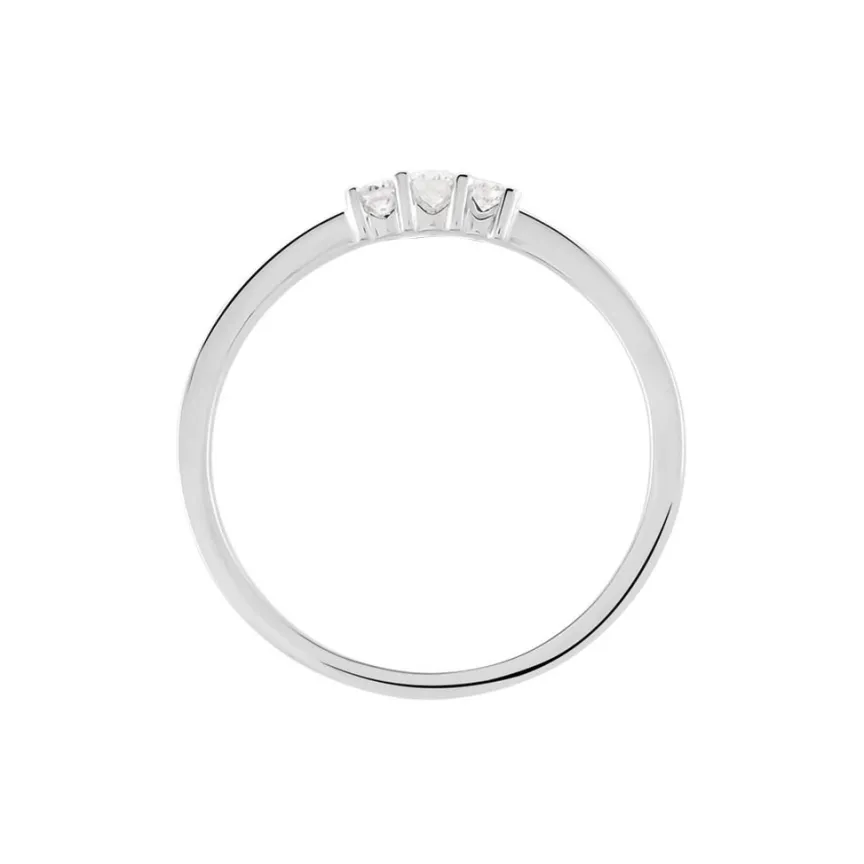 Bague Sabine Or Blanc Diamant-Histoire d'Or Discount