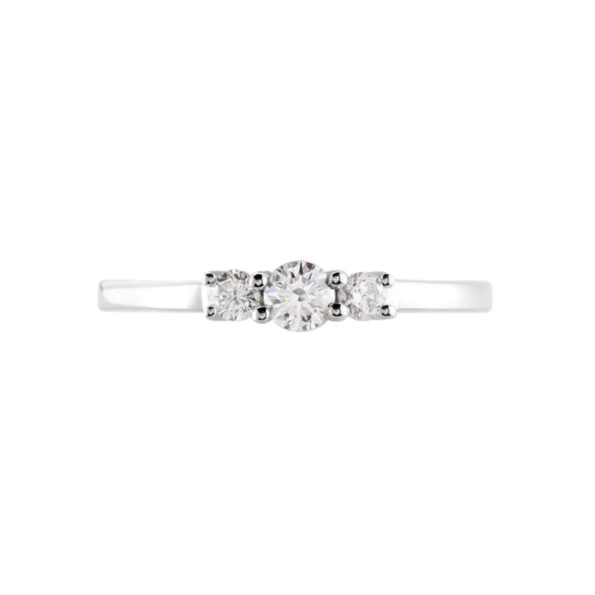 Bague Sabine Or Blanc Diamant-Histoire d'Or Outlet