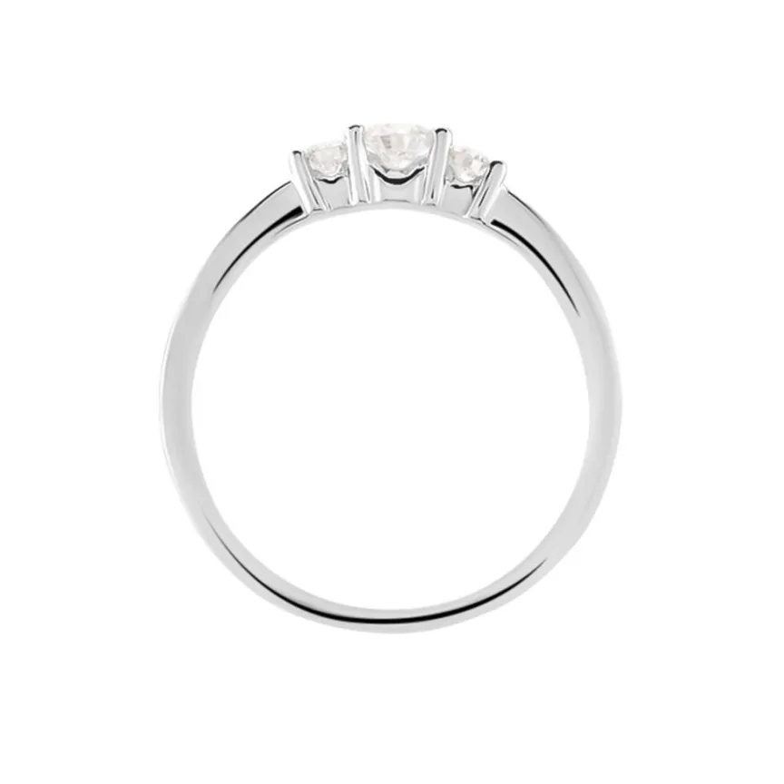 Bague Sabine Or Blanc Diamant-Histoire d'Or Outlet