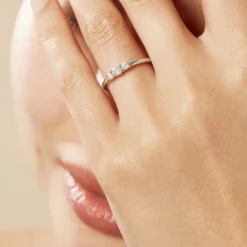 Bague Sabine Or Blanc Diamant-Histoire d'Or Outlet