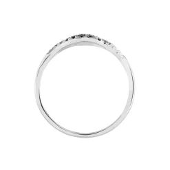 Bague Sculptural Or Blanc Diamant-Histoire d'Or
